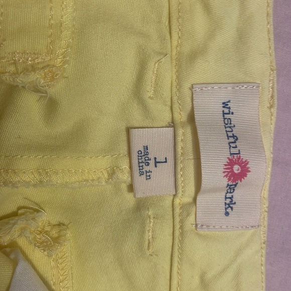 Wishful Park yellow shorts! - Picture 3 of 3